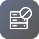 Free Base De Donnees Serveur Rack Icon