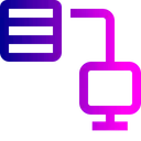 Free Base De Donnees Stockage Donnees Icône