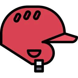 Free Baseball Helmet  Icon