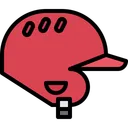 Free Baseball Helmet  Icon