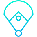 Free Baseballfeld  Symbol