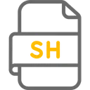 Free Bash Shell Script Icon