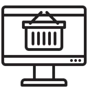 Free Online Shopping Business Icon