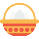 Free Basket Carry Eggs Icon