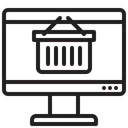 Free Online Shopping Business Icon