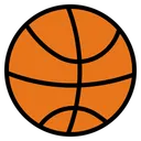 Free Basketball Team Sport Ball Sports And Competition Equipment Icon