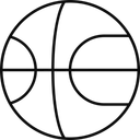 Free Basketball Sport Hoops Icône