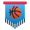 Free Basketball Badge  Icon