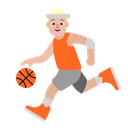 Free Basketball Player Play Icon