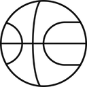 Free Basketball Sport Hoops Icon