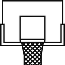 Free Basketballkorb  Symbol