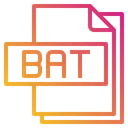 Free Bat File File Type Icon