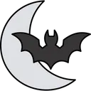 Free Bat Halloween Scary Icon