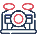 Free Conjunto de tambores  Ícone