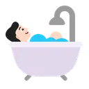 Free Taking Bath Flat Icon