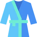 Free Bath Robe Bathrobe Clothing Icon