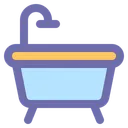 Free Bathtub Water Bathroom Icon
