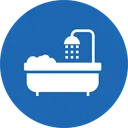 Free Bathtub Bathroom Shower Icon