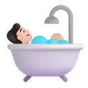 Free Taking Bath Color Icon