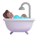 Free Taking Bath Color Icon