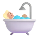 Free Taking Bath Color Icon