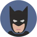 Free Batman Comics Hero Avatar Head Mask Icon