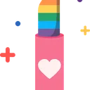 Free Batom Bandeira Orgulho Ícone