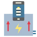 Free Ladung Energie Drahtlos Symbol