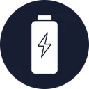 Free Batteriestrom  Symbol