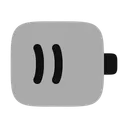 Free Battery half  Icon