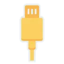 Free Battery Data Cable Icon