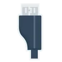 Free Battery Data Cable Icon