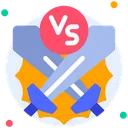 Free Battle Versus Competition Icon
