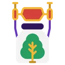 Free Drohne für die Ernte auf dem Bauernhof  Symbol