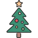 Free Baum Dezember Feier Symbol