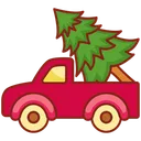 Free Baum Auto Weihnachten Symbol