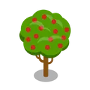 Free Baum Apfel Symbol