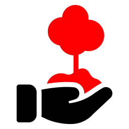 Free Baum retten  Symbol