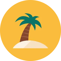 Free Beach  Icon