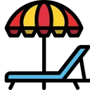 Free Beach chair  Icon