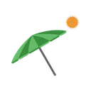 Free Beach Umbrella Cocktail Icon