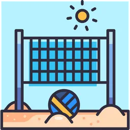 Free Beach volleyball  Icon