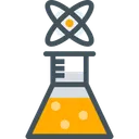 Free Beaker Atom Icon