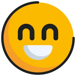 Free Beaming Emoji Icon