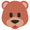 Free Bear Face Animal Icon