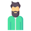 Free Beard man  Icon