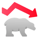 Free Bearish  Icon