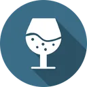 Free Beber Coctel Vino Icono