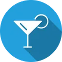 Free Beber Coctel Vino Icono