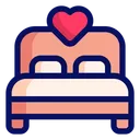 Free Bed Love Hotel Icon